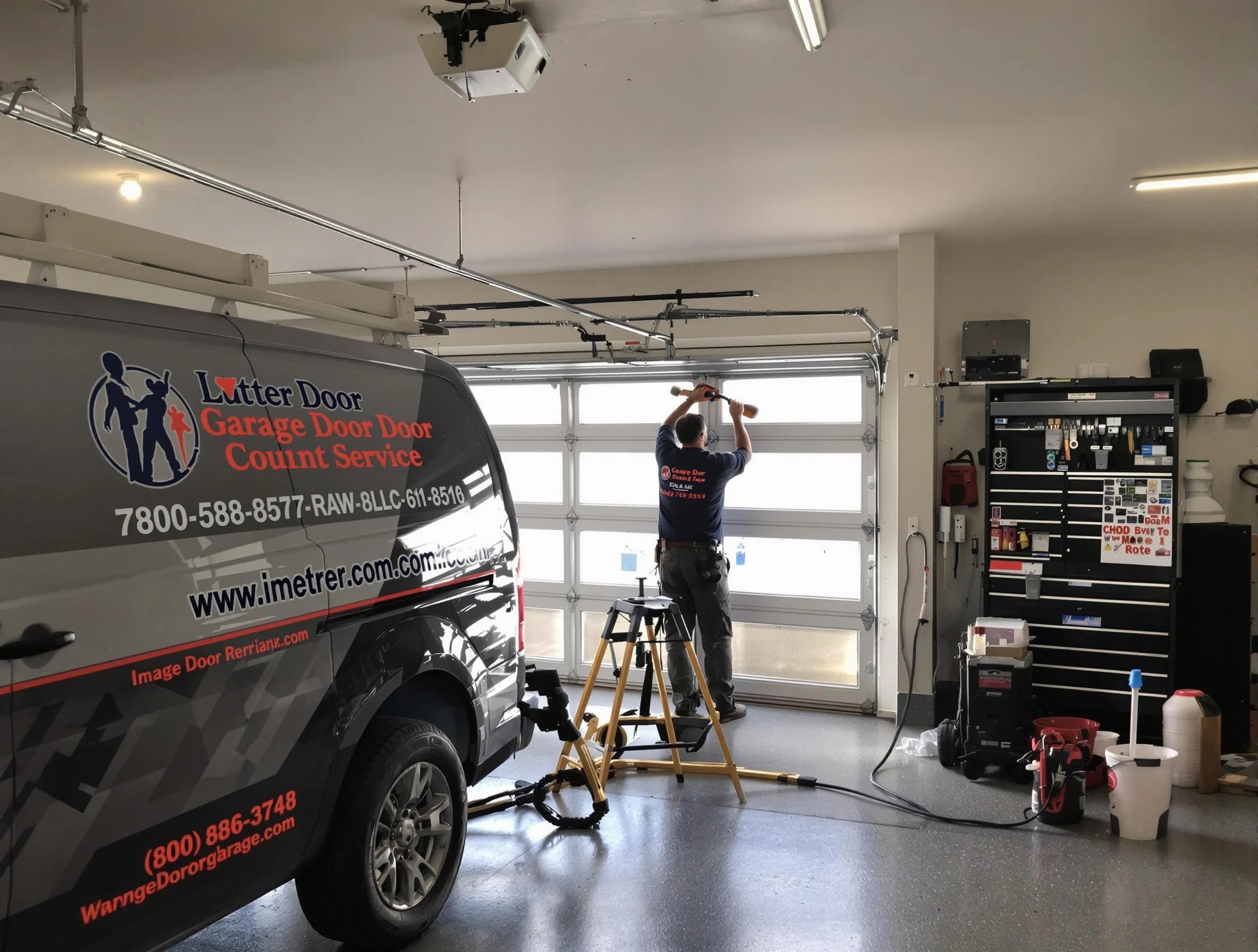 Castle Shannon Garage Door Repair rapid response team performing same-day repair in Castle Shannon