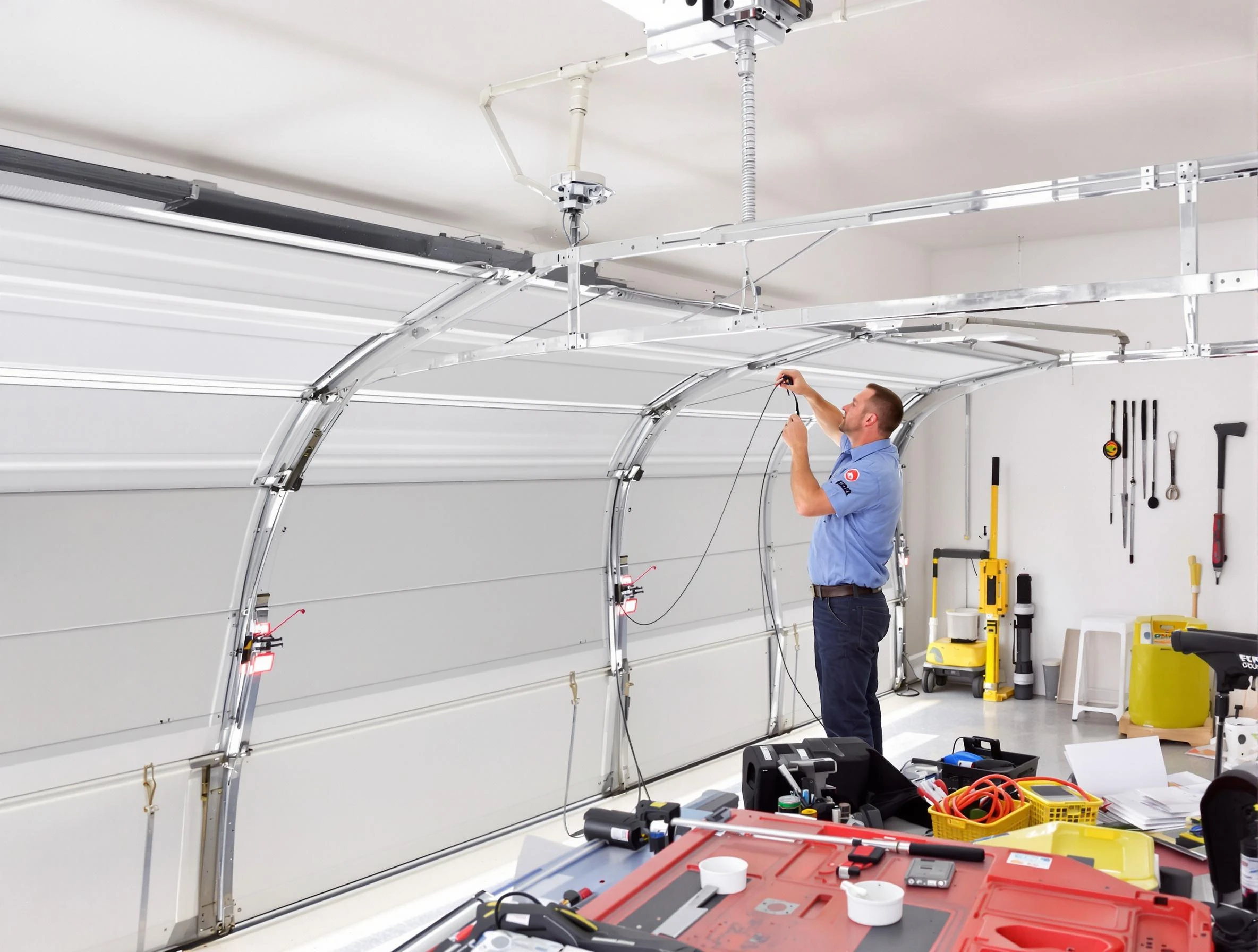 Garage door cable repair service by Castle Shannon Garage Door Repair in Castle Shannon