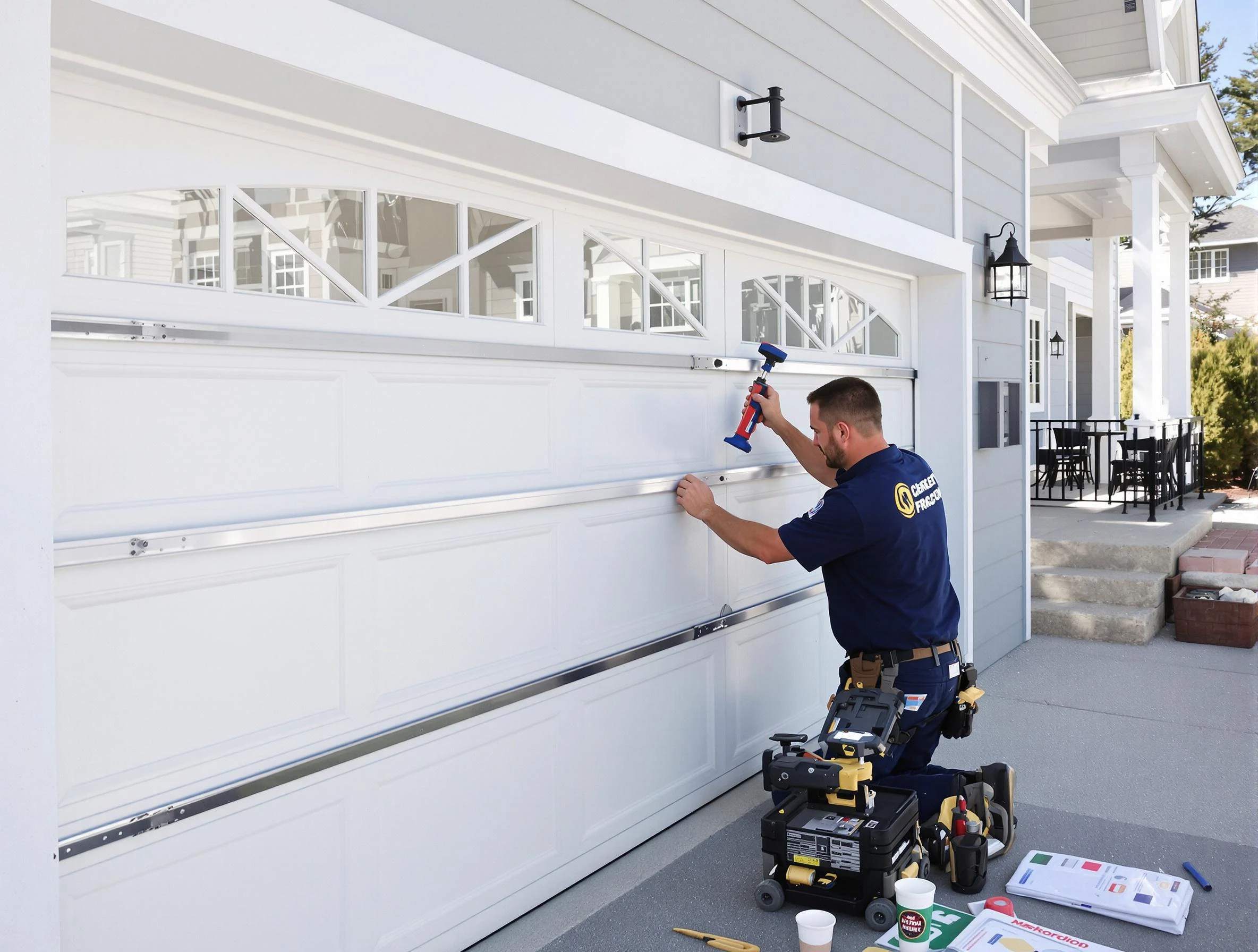 Professional garage door installation by Castle Shannon Garage Door Repair in Castle Shannon