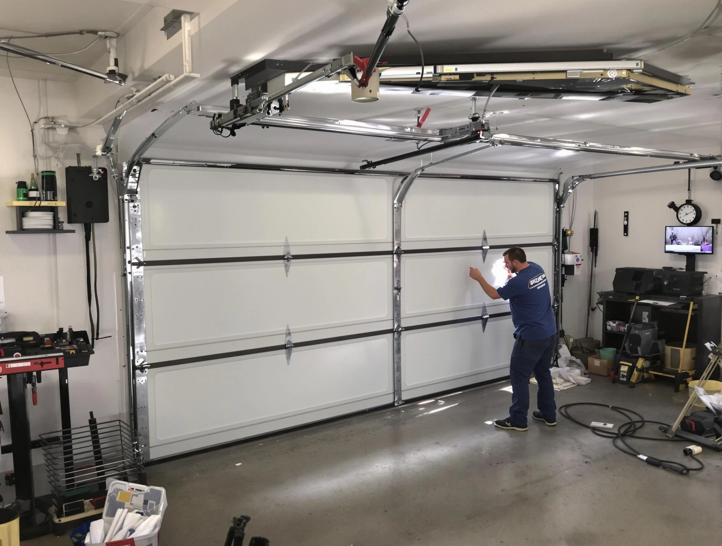 Professional garage door repair service by Castle Shannon Garage Door Repair in Castle Shannon