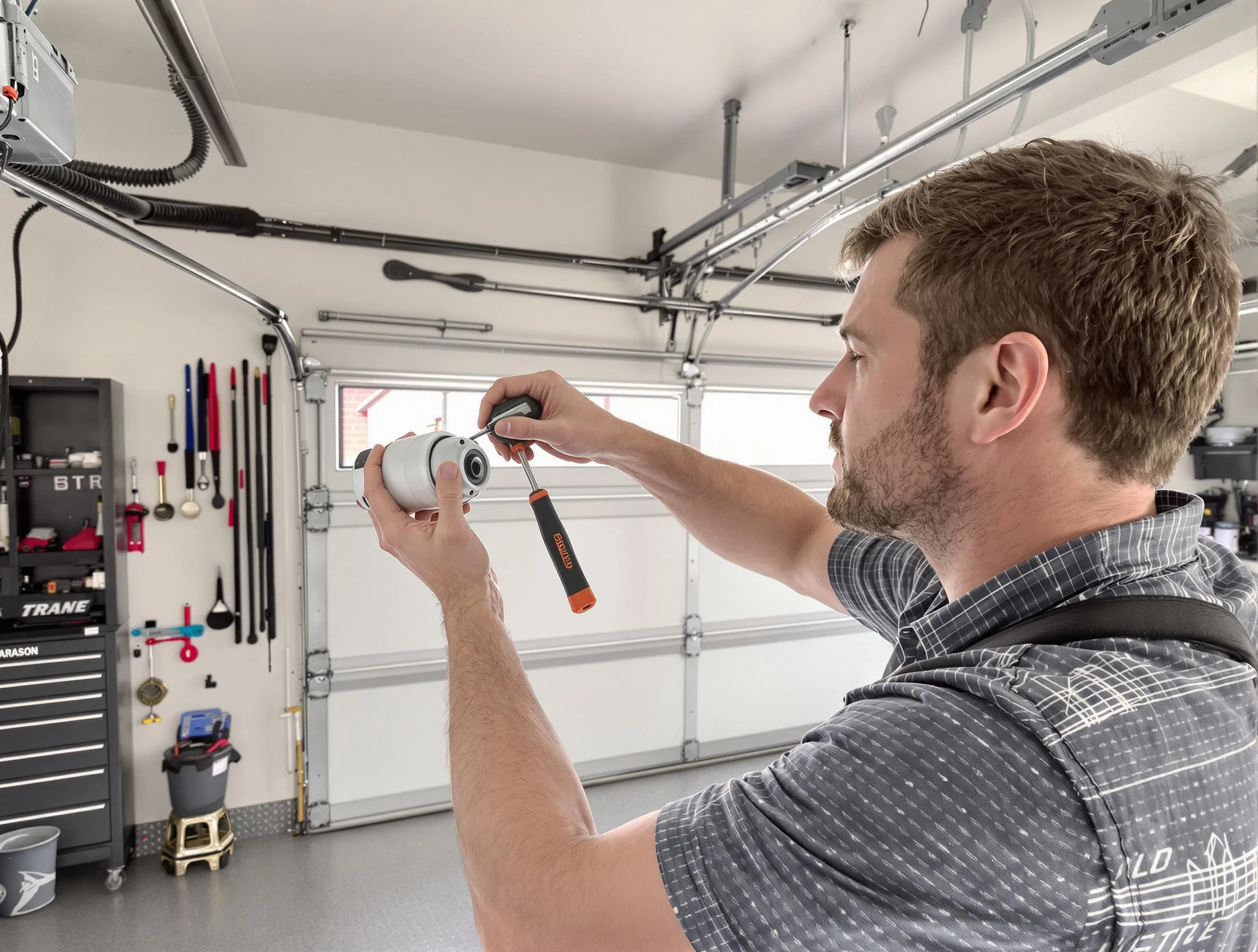 Garage door opener repair service by Castle Shannon Garage Door Repair in Castle Shannon